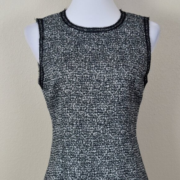 Andrew GN Tweed Sheath Dress 42 - Picture 7 of 10